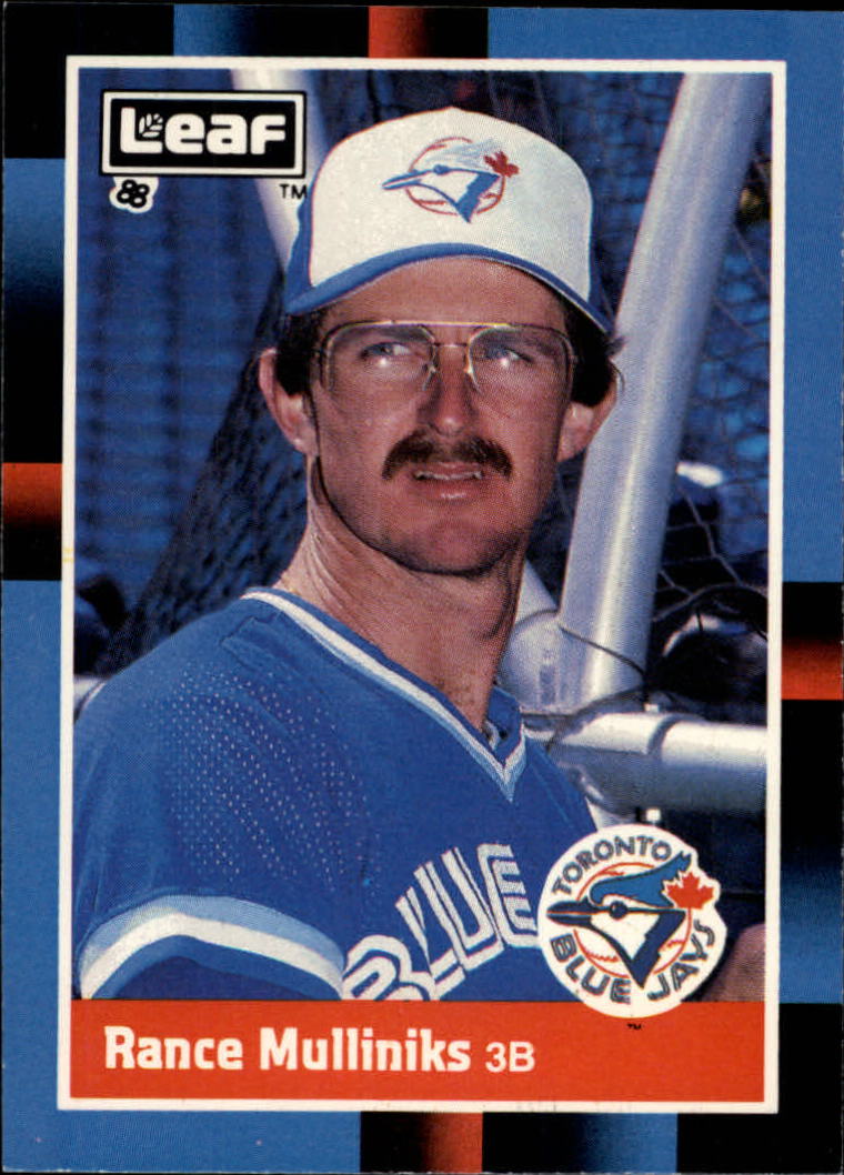 1988 Leaf/Donruss Baseball Cards       204     Rance Mulliniks